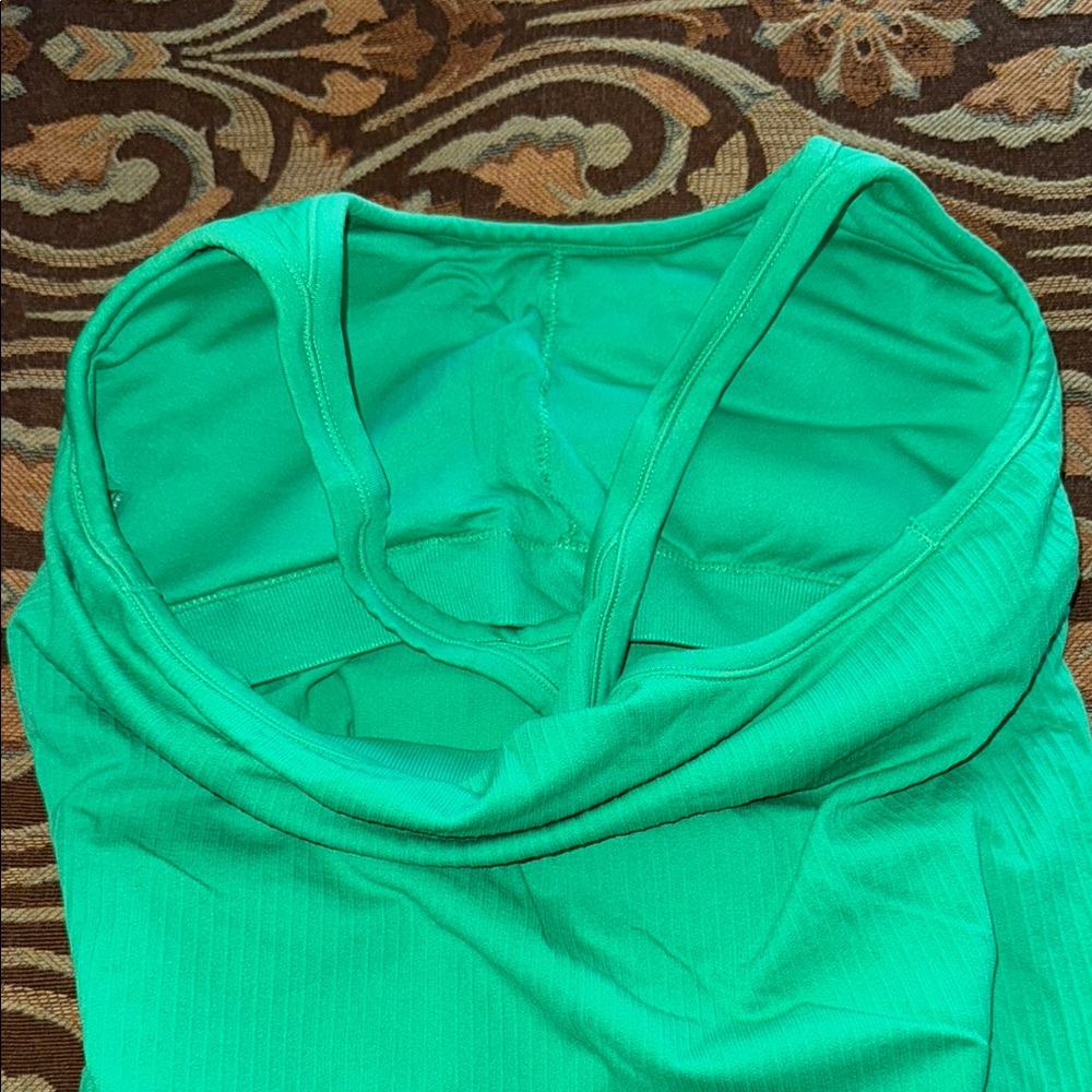 Green Racerback Tank Top - Women - Picture 3 of 3